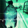 Water Bottle - Flatline