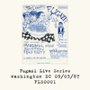 Fugazi - Live at Wilson Center Washington DC USA 09/03/87