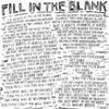 Car Seat Headrest - Fill in the Blank