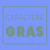 Caract&egrave;re Gras - 142