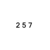 257 - 257