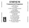Eminem - Unmastered Sequence