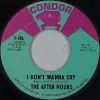 The After Hours - I Don't Wanna Cry