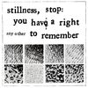 Any Other - Stillness, Stop: You Have A Right To Remember