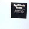 David Bowie - "Heroes"