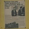 Bernard O'Sullivan & Tommy McMahon - Play Irish Traditional Music of County Clare