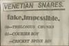 Venetian Snares - Fake, Impossible.