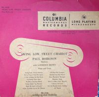 Paul Robeson - Swing Low, Sweet Chariot
