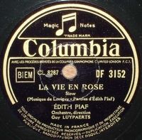 &Eacute;dith Piaf - La vie en rose
