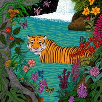 Skilaa - Tiger In The River