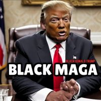 Black Donald Trump - Black Maga