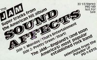 The Jam - Super Tracks from the American Hit Album Sound Affects