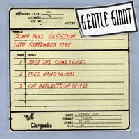 Gentle Giant - John Peel Session (16th September 1975)
