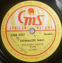 Wiliamu Osale - Usimalize Mali / Vijana Ni Mwambie