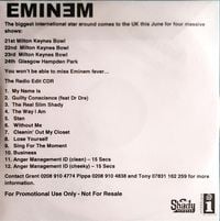 Eminem - The Radio Edit CDR