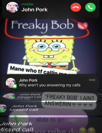 consolation arts - Freaky Bob & John Pork Stop Calling!