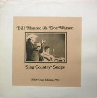 Doc Watson - Bill & Doc Sing Country Songs