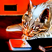 IMAGEFILECREW - chronically online pussycat