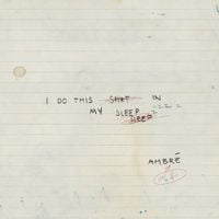 Ambré - i do this sh*t in my sleep