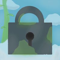 The Artistic Llama - Lock