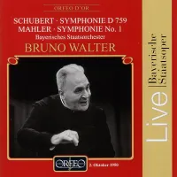 Bruno Walter - Schubert: Symphonie D 759; Mahler: Symphonie No. 1