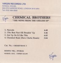 The Chemical Brothers - The News From The Useless EP