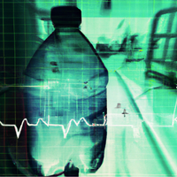 Water Bottle - Flatline