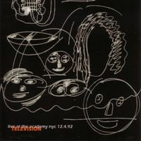 Television - Live At The Academy NYC 12.4.92