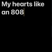 gunk - MY HEARTS LIKE AN 808