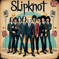 Constantine M - Slipknot - Self Titled Album, but if it had been recorded in the 60s