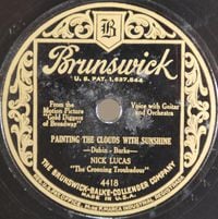 Nick Lucas - Painting The Clouds With Sunshine / Tip-Toe Thru The Tulips With Me