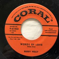 Buddy Holly - Words of Love / Mailman, Bring Me No More Blues
