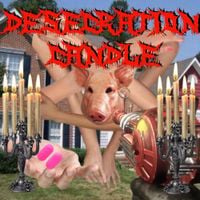 Fried by Fluoride - desecration candle