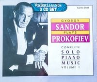 Gy&ouml;rgy S&aacute;ndor - Gyorgy Sandor Plays Prokofiev - Complete Solo Piano Music Volume 1