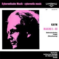 Roland Kayn - Makro I - III