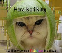 Hara-Kari Kitty - 32-Bit Vampire Rainbow Necking