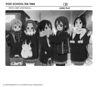 Post-School Tea Time - And a Dark Wind Blows