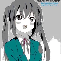 Azusa The Raw Data Tester - Raw Data A-law Various Image File Types Tests