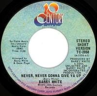 Barry White - Never, Never Gonna Give Ya Up