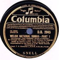 David Lloyd‎ - Welsh National Songs