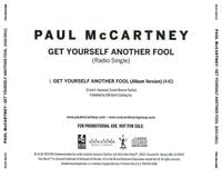 Paul McCartney - Get Yourself Another Fool