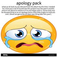 analog broadcast - apology pack