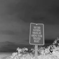 departure - You Did Nothing Wrong by Asking to Be Treated Right