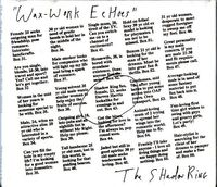 The Shadow Ring - Wax-Work Echoes
