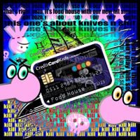 food house - credit card knife