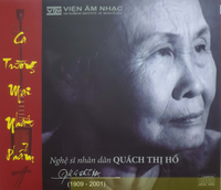 Qu&aacute;ch Thị Hồ - Ca trường mai nh&acirc;́t ph&acirc;̉m
