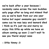 The 4am Buddies - we're back after a year&hellip;