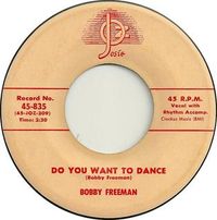 Bobby Freeman - Do You Want To Dance