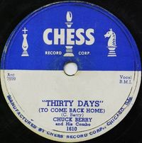 Chuck Berry - Thirty Days (To Come Back Home) / Together (We Will Always Be)