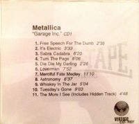 Metallica - Garage Inc. [Promotional Sampler]